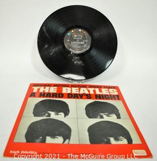 Vintage Original Press UAL 3366 Mono LP Vinyl Record, "The Beatles - Hard Days Night".