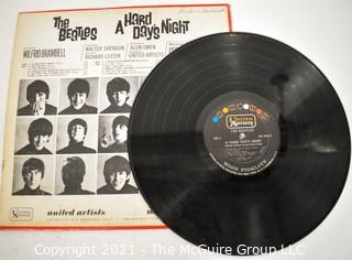 Vintage Original Press UAL 3366 Mono LP Vinyl Record, "The Beatles - Hard Days Night".