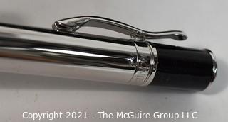 Monteverde Sterling Silver Ballpoint Writing Pen; New in Box.