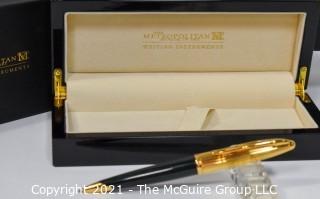 The Metropolitan Museum Of Art Egyptian Hieroglyphics Ball Point Pen Made by Waterman; New in Original Box. 