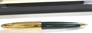 The Metropolitan Museum Of Art Egyptian Hieroglyphics Ball Point Pen Made by Waterman; New in Original Box. 