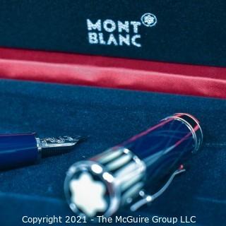 Mont Blanc Writers Edition Mark Twain Fountain Pen #105634; New in Original Box.  