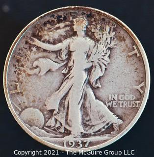 Coins: Walking Liberty Half Dollar: 1937-S