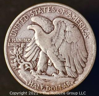 Coins: Silver: Walking Liberty Half Dollar: 1940-P