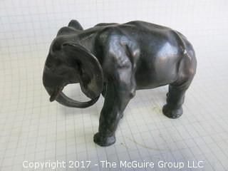 Metal Elephant; made by The Champion Rivet Co., Cleveland, OH (Background grid 1/4")