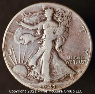 Coins: Silver: Walking Liberty Half Dollar: 1940-P 