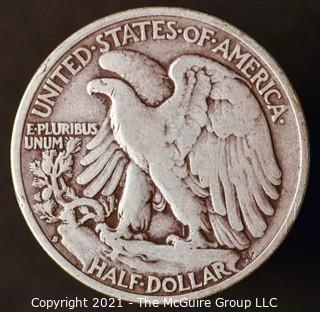 Coins: Silver: Walking Liberty Half Dollar: 1941-S