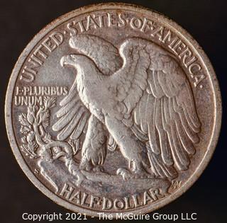 Coins: Silver: Walking Liberty Half Dollar: 1942-S