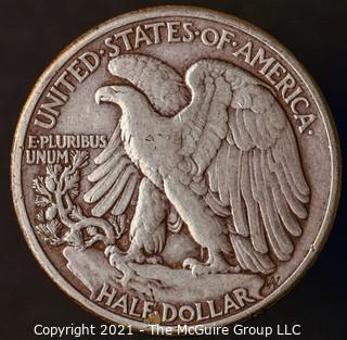 Coins: Silver: Walking Liberty Half Dollar: 1944-P