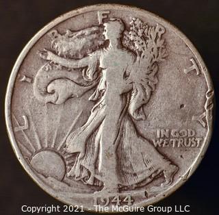 Coins: Silver: Walking Liberty Half Dollar: 1944-D