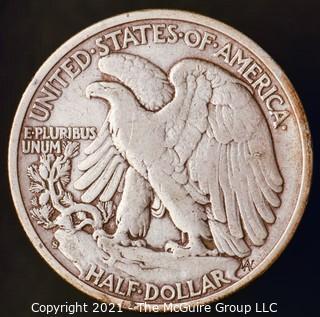 Coins: Silver: Walking Liberty Half Dollar: 1944-S