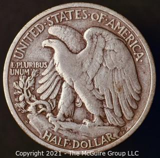 Coins: Silver: Walking Liberty Half Dollar: 1945-S