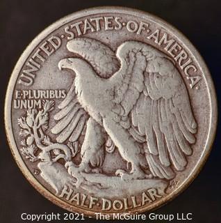 Coins: Silver: Walking Liberty Half Dollar: 1946-D