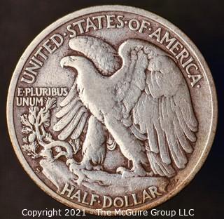 Coins: Silver: Walking Liberty Half Dollar: 1946-S