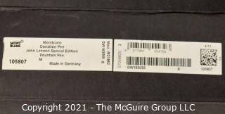 Montblanc Mont Blanc Donation Pen John Lennon Imagine Special Edition Fountain Pen Set #105807. New in Box with all Inserts.