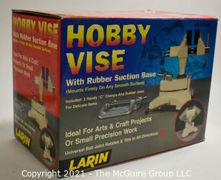 Hobby Vise with Rubber Suction Base, New in Original Box.