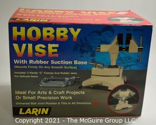 Hobby Vise with Rubber Suction Base, New in Original Box.