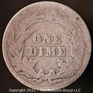 Coins: Silver Barber Dime: 1903-P