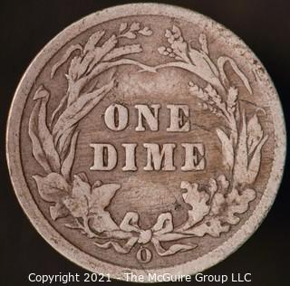 Coins: Silver Barber Dime: 1903-O