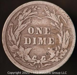 Coins: Silver Barber Dime: 1903-O