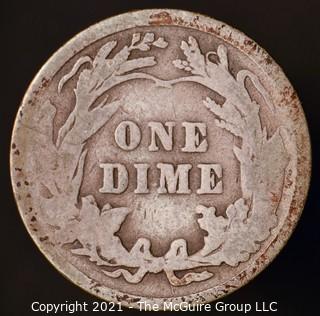 Coins: Silver Barber Dime: 1909-P