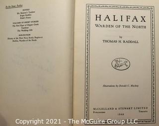 Book: HALIFAX: WARDEN OF THE NORTH by Thomas Radall; Second Edition, Signed by Mayor Of Halifax, Nova Scotia 1949