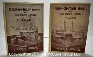 Book: Plank-on-Frame Models and Scale Masting and Rigging Vol. 1 & 2 Harold A. Underhill