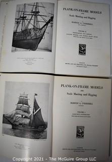 Book: Plank-on-Frame Models and Scale Masting and Rigging Vol. 1 & 2 Harold A. Underhill