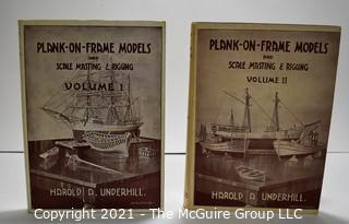 Book: Plank-on-Frame Models and Scale Masting and Rigging Vol. 1 & 2 Harold A. Underhill