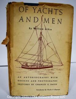 Book: "Of Yachts and Men" by William Atkin Plus Assorted Personal Documents 