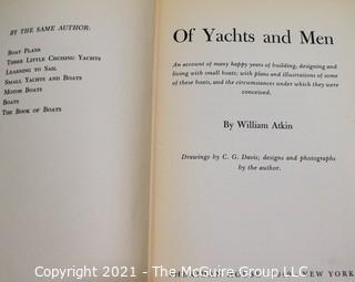 Book: "Of Yachts and Men" by William Atkin Plus Assorted Personal Documents 