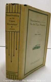 Book: STEAMBOATING ON UPPER MISSISSIPPI By William J. Petersen - Hardcover w/ Dust Jacket  1968