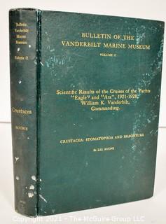 Book: Bulletin of the Vanderbilt Marine Museum, Vol. II - Yacht Journeys 