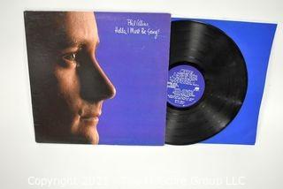 (3) Vinyl LP Records Classic Rock Titles including John Cougar, Rick Springfield and Phil Collins