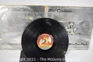 (2) Vinyl LP Records Classic Rock Titles by Bad Company