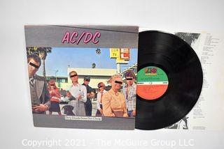 (4) Vinyl LP Records Rock Titles by AC/DC