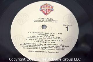 (3) LP Vinyl Records Classic Rock Titles by Van Halen