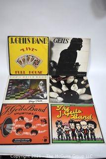 (6) Vinyl LP Records Rock Titles by J. Geils Band