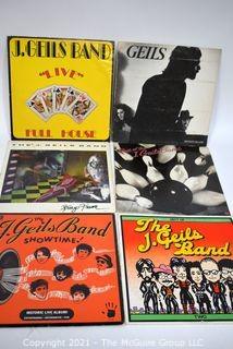 (6) Vinyl LP Records Rock Titles by J. Geils Band