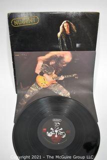 (4) Vinyl LP Records Rock Titles by Ted Nugent