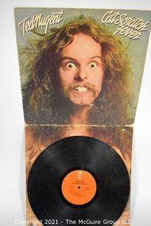 (4) Vinyl LP Records Rock Titles by Ted Nugent