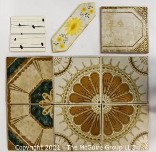 Selection of Ceramic Tiles, Various Designs and Sizes