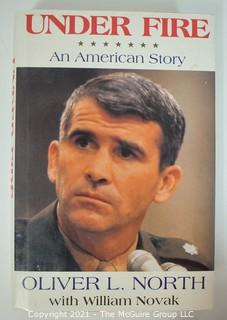 Selection of Historical and Political Hard Cover Books, Signed By The Authors.  Includes Oliver North and Tom Ridge.  