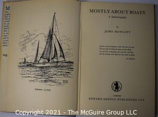 Book: Collection of Books On Maritime Boat Building Sailing Themes