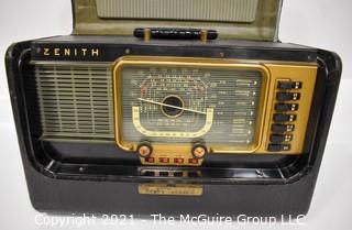 Vintage Tube Radio Zenith Trans-Oceanic - Wave Magnet H500