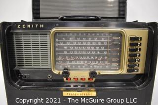 Vintage Tube Radio Zenith Trans-Oceanic - Wave Magnet B600