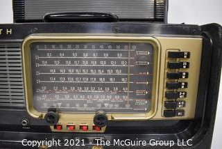 Vintage Tube Radio Zenith Trans-Oceanic - Wave Magnet B600