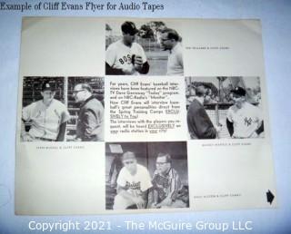 Clifford Evans: Historical Recording: Reel-To-Reel Magnetic Tape: Roy Campanella  (unverified - presume to be as labeled)