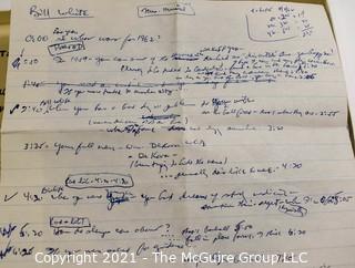 Clifford Evans: Historical Recording: Reel-to-Reel Magnetic Tape: Cinncinatti Reds & Curt Flood  2/28/63 (unverified - presume to be as labeled)