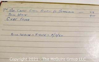 Clifford Evans: Historical Recording: Reel-to-Reel Magnetic Tape: Cinncinatti Reds & Curt Flood  2/28/63 (unverified - presume to be as labeled)